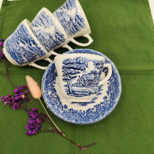 Tazza con Piattino Vintage Grindley English CountryInns - immagine 4