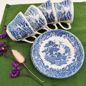 Tazza con Piattino Vintage Grindley English CountryInns