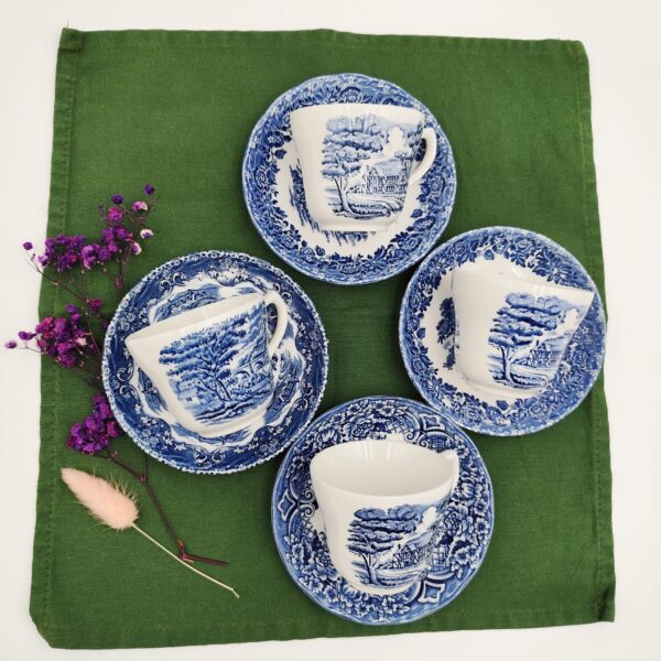 Tazza con Piattino Vintage Grindley English CountryInns - immagine 8