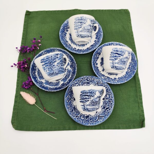 Tazza con Piattino Vintage Grindley English CountryInns - immagine 3
