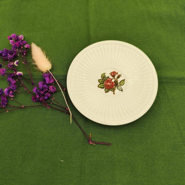 Tazza e Piattino Vintage Wedgwood Moss Rose - immagine 8