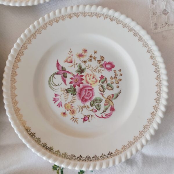 Set Piatti da Dessert Vintage Luneville Badonviller France - immagine 6