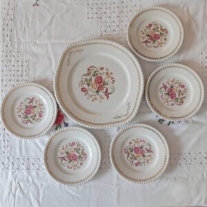 Set Piatti da Dessert Vintage Luneville Badonviller France