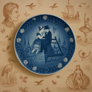 Piatto Royal Copenhagen Vintage Fiabe Andersen