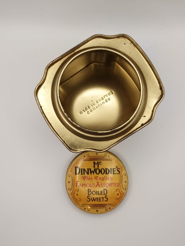 Barattolo di latta vintage Mr. Dinwoodie's - immagine 2