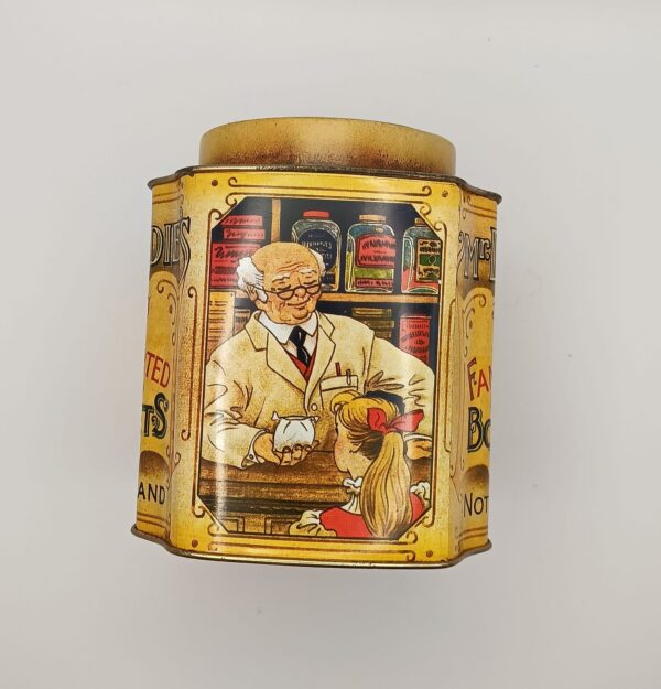 Barattolo di latta vintage Mr. Dinwoodie's - immagine 3