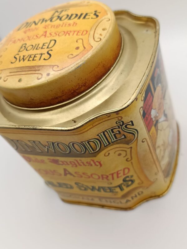 Barattolo di latta vintage Mr. Dinwoodie's - immagine 5