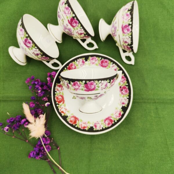 Tazza con Piattino Vintage Bavaria - immagine 7