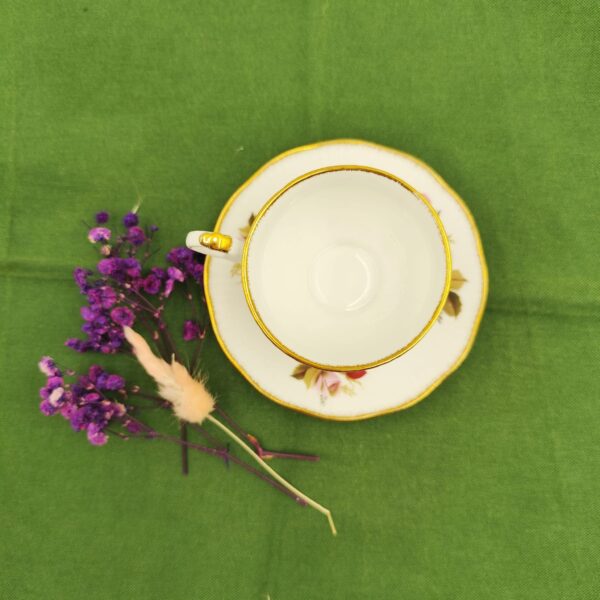 Tazza con Piattino Vintage Clare England - immagine 8