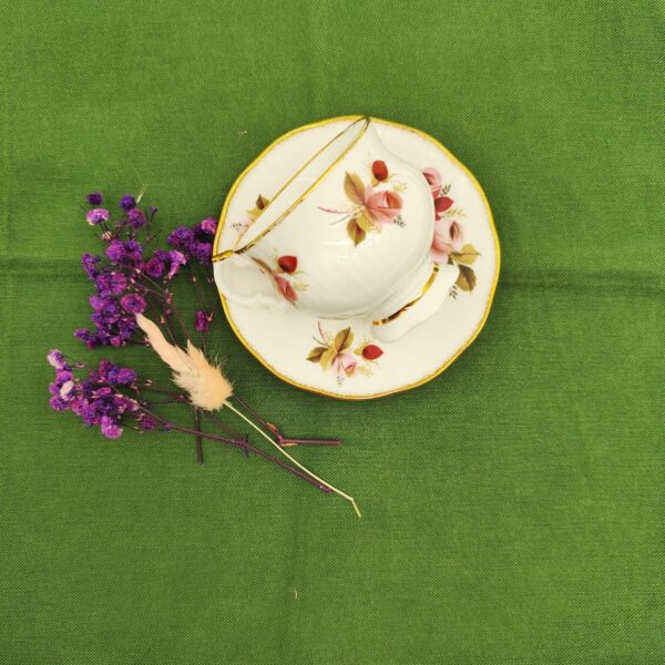 Tazza con Piattino Vintage Clare England - immagine 2