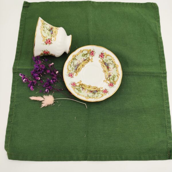 Tazza e Piattino Vintage Paragon Chippendale - immagine 8