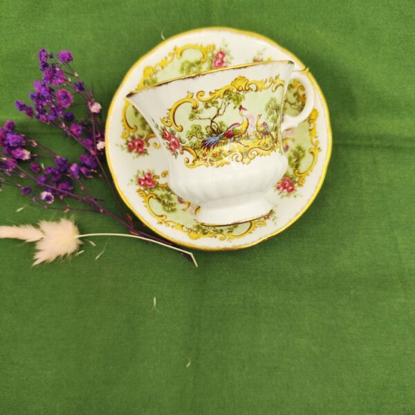 Tazza e Piattino Vintage Paragon Chippendale - immagine 7