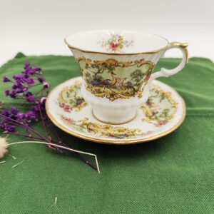 Tazza e Piattino Vintage Paragon Chippendale