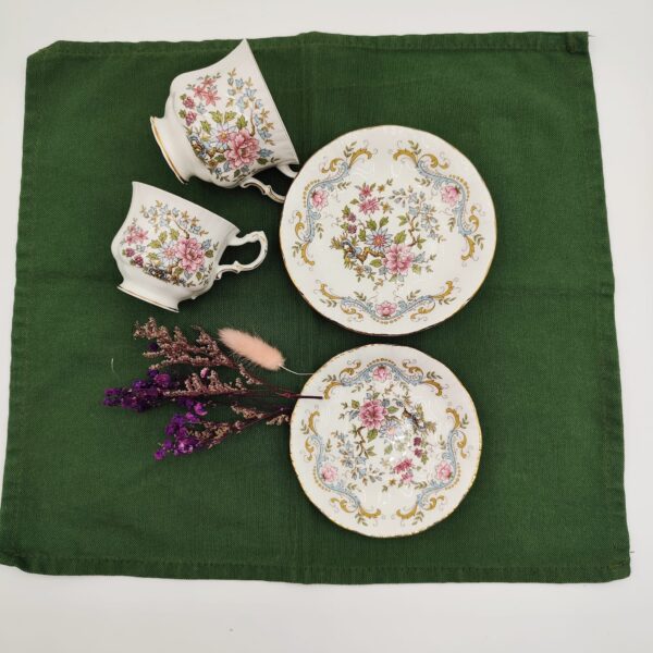 Coppia Tazze Vintage Lui Lei Royal Standard - immagine 13