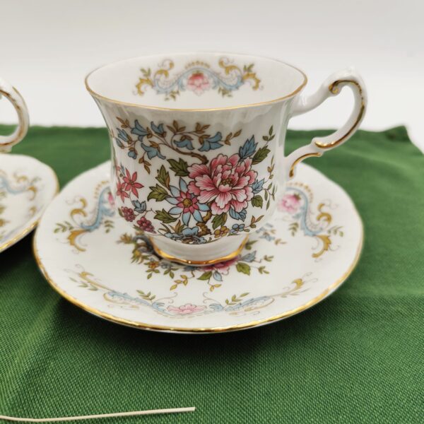 Coppia Tazze Vintage Lui Lei Royal Standard - immagine 9