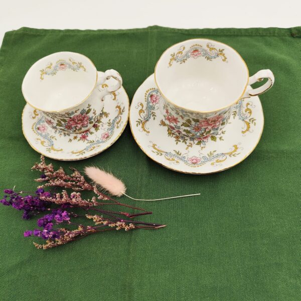 Coppia Tazze Vintage Lui Lei Royal Standard - immagine 7