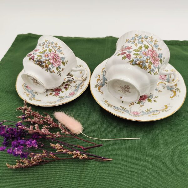 Coppia Tazze Vintage Lui Lei Royal Standard - immagine 4