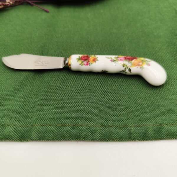 Vintage Royal Albert Old Country Roses Portaburro Spalmaburro - immagine 7