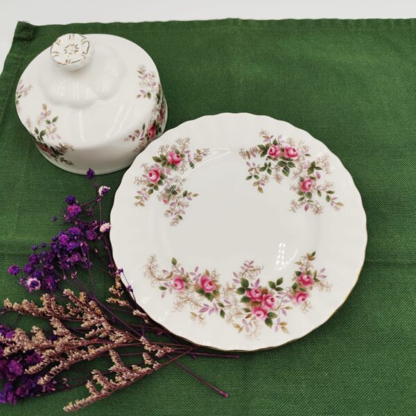 Portaburro Vintage Royal Albert Lavender Rose - immagine 3