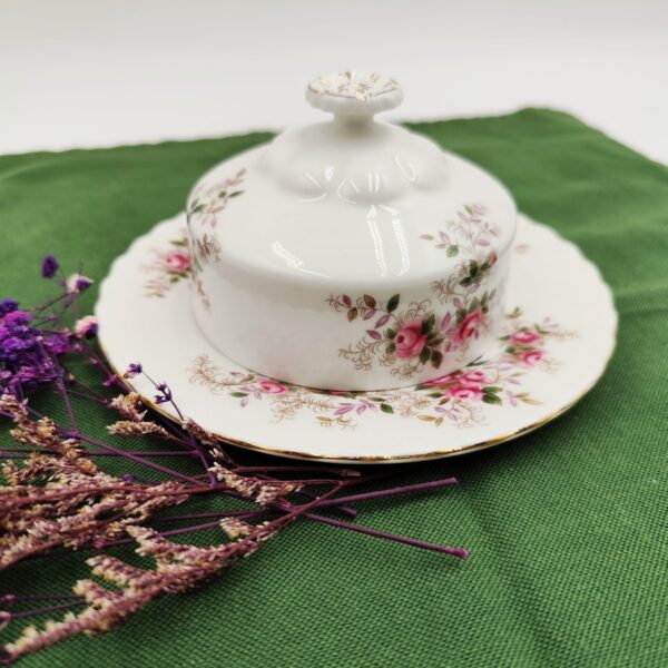 Portaburro Vintage Royal Albert Lavender Rose - immagine 5