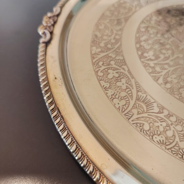 Vassoio in Ottone Vintage-Servire con Classe - immagine 3