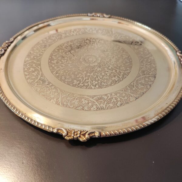 Vassoio in Ottone Vintage-Servire con Classe - immagine 7