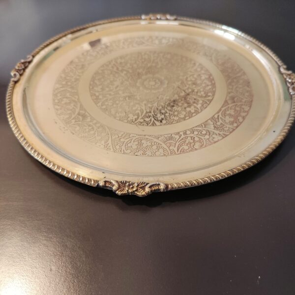 Vassoio in Ottone Vintage-Servire con Classe - immagine 8