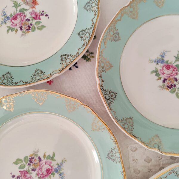 Ceranord St. Amand Roseraie-Set Piatti da Dessert Vintage - immagine 9