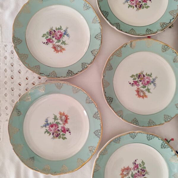 Ceranord St. Amand Roseraie-Set Piatti da Dessert Vintage - immagine 5