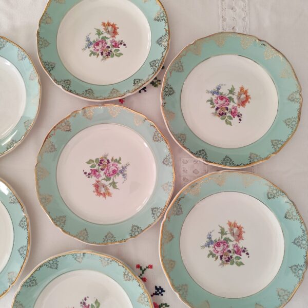 Ceranord St. Amand Roseraie-Set Piatti da Dessert Vintage - immagine 4