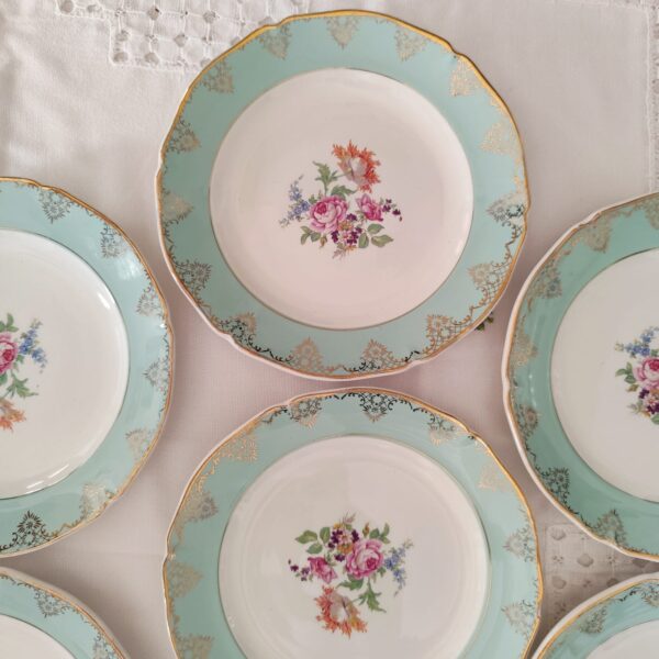 Ceranord St. Amand Roseraie-Set Piatti da Dessert Vintage - immagine 3