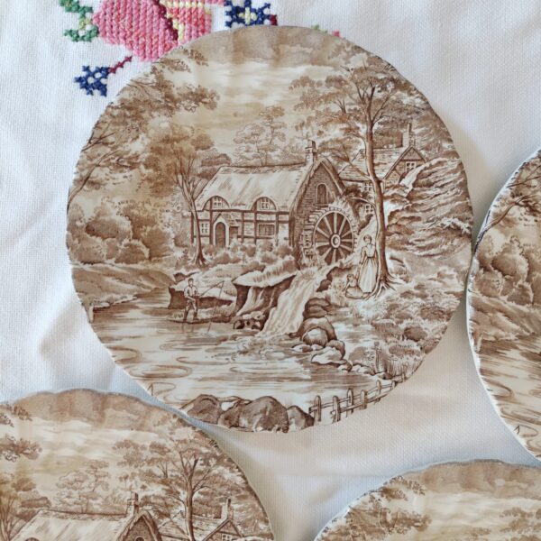 The Mill-Piatti Vintage Alfred Meakin Staffordshire England - immagine 7