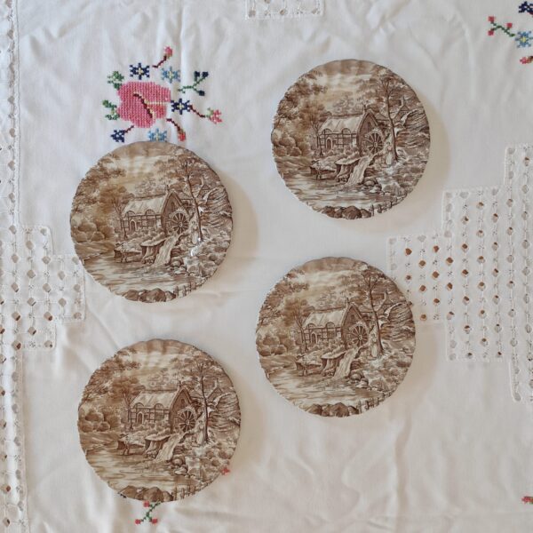 The Mill-Piatti Vintage Alfred Meakin Staffordshire England - immagine 6