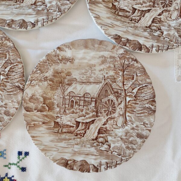 The Mill-Piatti Vintage Alfred Meakin Staffordshire England - immagine 4