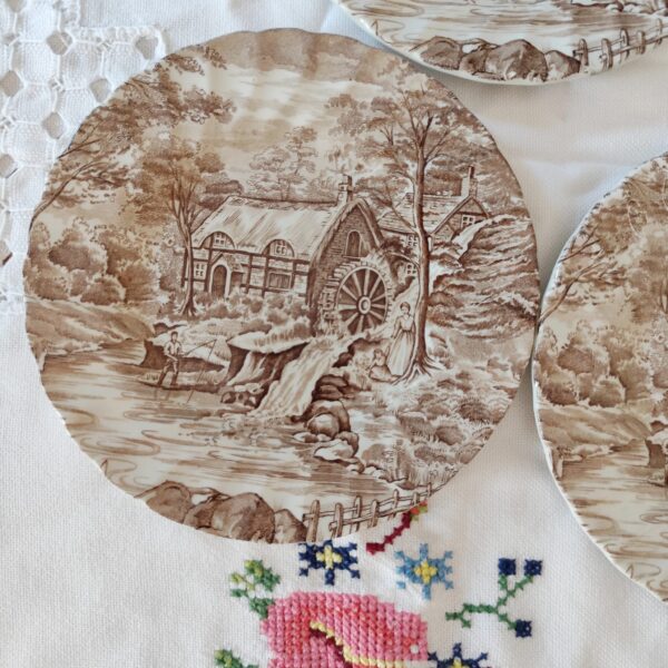 The Mill-Piatti Vintage Alfred Meakin Staffordshire England - immagine 3