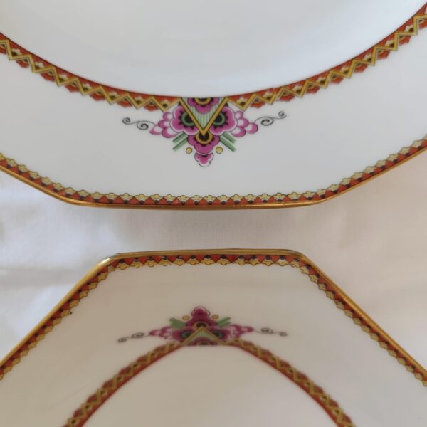 Limoges France-Piatti da Portata Vintage Design Elegante - immagine 14