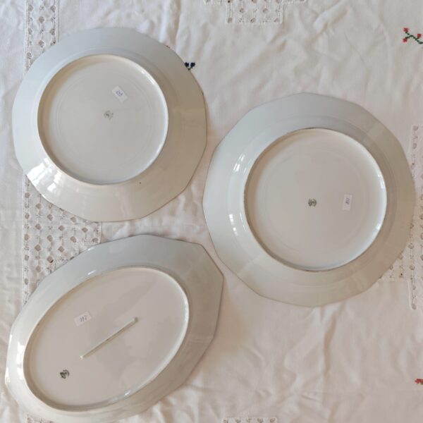 Limoges France-Piatti da Portata Vintage Design Elegante - immagine 12