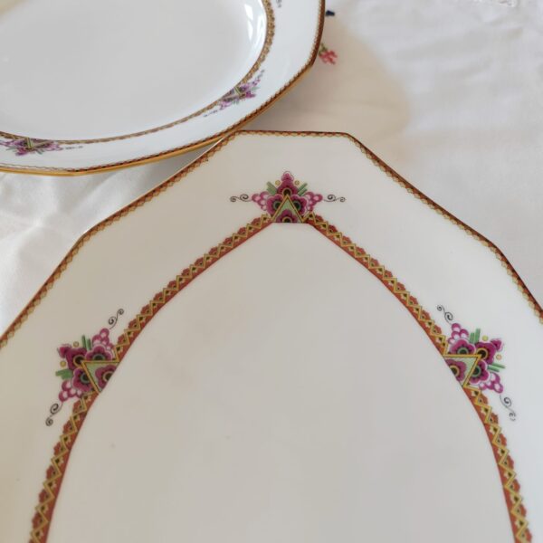 Limoges France-Piatti da Portata Vintage Design Elegante - immagine 11