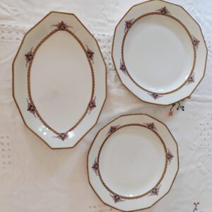Limoges France-Piatti da Portata Vintage Design Elegante