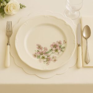 Kronester Bavaria-Piatto Vintage da Dessert Design Classico