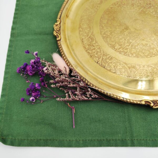 Vassoio in Ottone Vintage-Servire con Classe - immagine 2