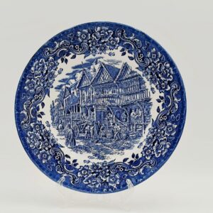 Piatto Vintage Royal Tudor Ware-Porcellana Inglese di Alta Qualità