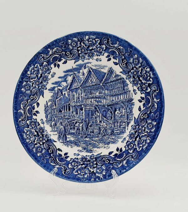 Piatto Vintage Royal Tudor Ware-Porcellana Inglese di Alta Qualità