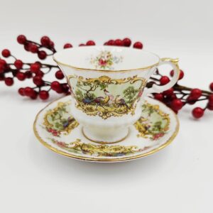 Tazza e Piattino Vintage Paragon Chippendale