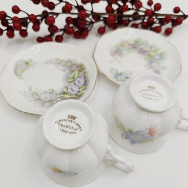 Set di Tazze Vintage-Cambridge Garden Collection England - immagine 4