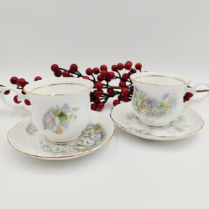 Set di Tazze Vintage-Cambridge Garden Collection England