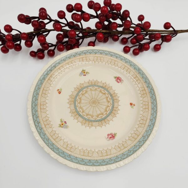 New Hall Hanley England-Trio Tazza Vintage Porcellana - immagine 5