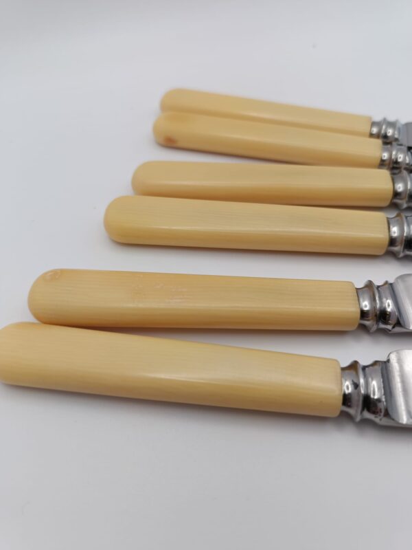 Coltelli Vintage Sheffield Manico Finto Osso - immagine 3