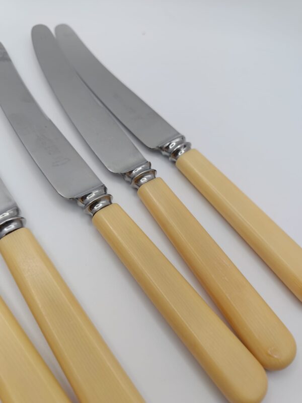 Coltelli Vintage Sheffield Manico Finto Osso - immagine 7