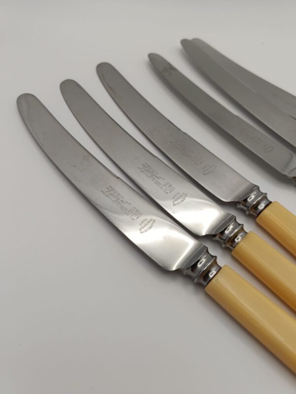 Coltelli Vintage Sheffield Manico Finto Osso - immagine 4